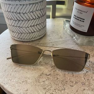 Oliver Peoples Silver Sunglasses